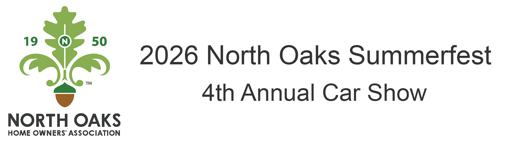 2026 North Oaks Summerfest Car Show